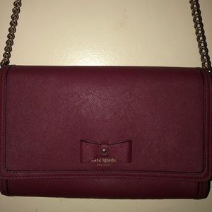 KATE♠️SPADE Burgundy Crossbody❤️LIMITED TIME OFFER